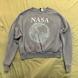 Gray H&M NASA Sweater size L!